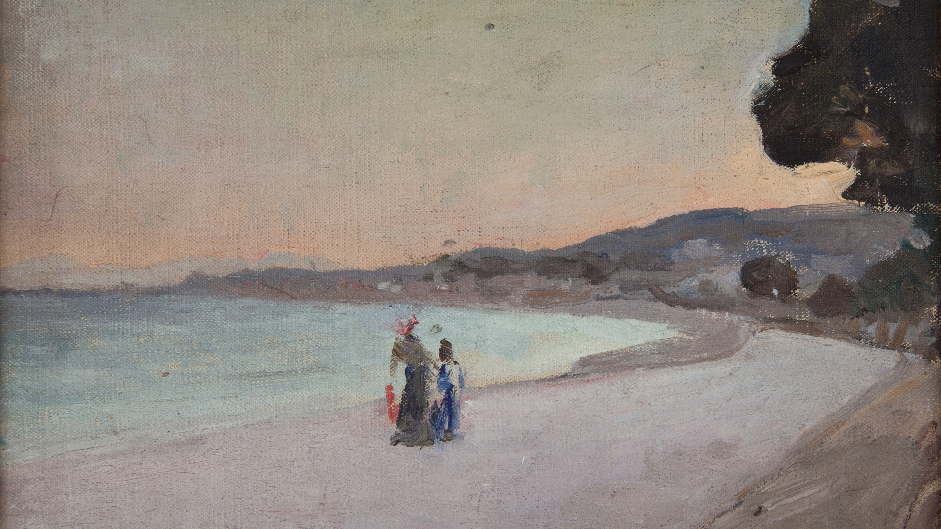 Twilight Coastal Promenade